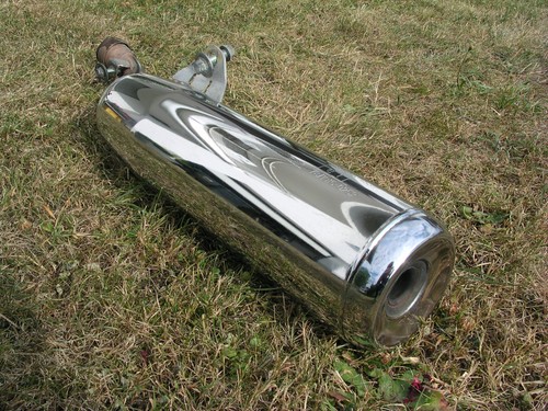 Auspuff links left muffler