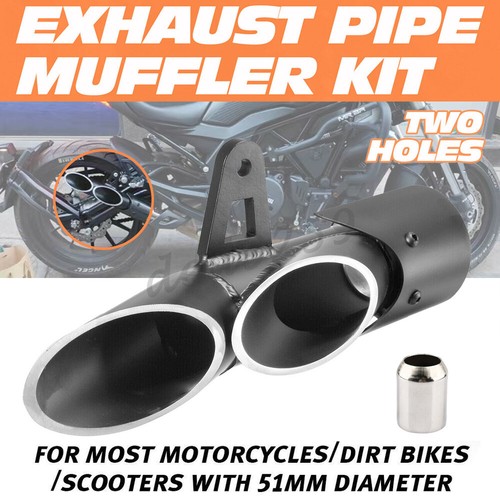 Motorrad auspuff twin endtopf - twin,